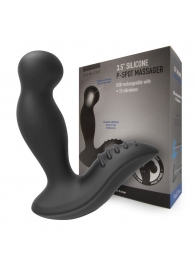 Черный вибромассажер простаты 3,5’’ P-spot Massager - 12,5 см. - Erokay - в Сочи купить с доставкой