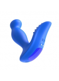 Синий вибромассажер простаты 3,5’’ P-spot Massager - 12,5 см. - Erokay - в Сочи купить с доставкой