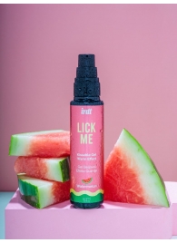 Гель Lick Me с согревающим эффектом и ароматом арбуза - 50 мл. - INTT - купить с доставкой в Сочи