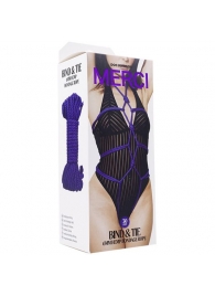 Фиолетовая верёвка для связывания и фиксации Bind Tie - 9,14 м. - Doc Johnson - купить с доставкой в Сочи