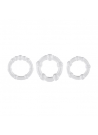 Набор из 3 эрекционных колец Erection Rings Set - Selopa - в Сочи купить с доставкой