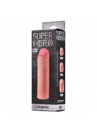 Фаллоудлинитель SUPER HERO Casanova - 18 см. - Lola Games - в Сочи купить с доставкой