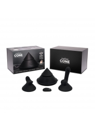 Конусный вибромассажер Cowgirl Cone с 2 насадками - CowGirl - купить с доставкой в Сочи
