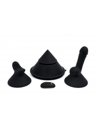 Конусный вибромассажер Cowgirl Cone с 2 насадками - CowGirl - купить с доставкой в Сочи