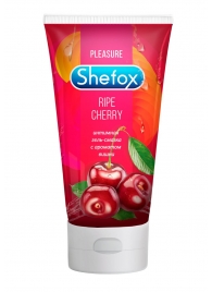 Интимная гель-смазка Shefox «Спелая вишня» - 50 мл. - Shefox - купить с доставкой в Сочи