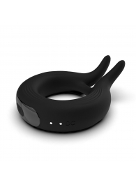Черное эрекционное кольцо Marry Me Rechargeable Vibrating Cockring - Adrien Lastic - в Сочи купить с доставкой