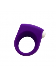 Фиолетовое эрекционное кольцо Puggle Vibrating Ring with Bullet - Adrien Lastic - в Сочи купить с доставкой