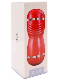 Двусторонний мастурбатор в колбе Cleo - вагина и ротик - Boys of Toys - в Сочи купить с доставкой