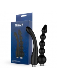 Набор из 2 насадок для анального душа Shower Douche Duo Kit - Nexus Range - купить с доставкой в Сочи