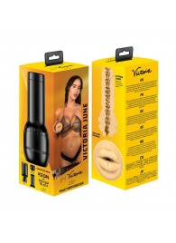 Мастурбатор-ротик Kiiroo Feel Victoria Mouth - Kiiroo - в Сочи купить с доставкой