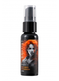 Гель с эффектом вибрации Volcano Of Passion со вкусом вишни - 25 мл. - Erotist Lubricants - купить с доставкой в Сочи
