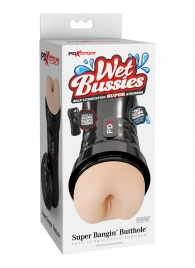 Мастурбатор-анус в колбе Super Banging Butthole - Pipedream - в Сочи купить с доставкой