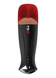 Мастурбатор-вагина в колбе с вибрацией Fuck-O-Matic Pro XL - Pipedream - в Сочи купить с доставкой