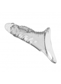 Прозрачная насадка на пенис - 22 см. - Baile - в Сочи купить с доставкой