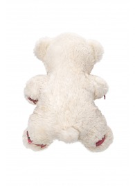 Бондажный набор: белый мишка с розовыми оковами и наручниками - Pecado - купить с доставкой в Сочи