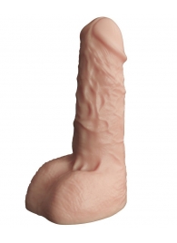 Телесный фаллоудлинитель с мошонкой Cock Next - 17 см. - LOVETOY (А-Полимер) - в Сочи купить с доставкой