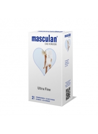 Особо тонкие презервативы Masculan Ultra Fine - 21 шт. - Masculan - купить с доставкой в Сочи