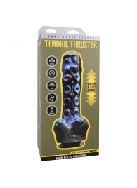Черно-синяя мини-машина на присоске Tendril Thruster - 21,6 см. - Doc Johnson - купить с доставкой в Сочи