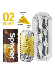 Мастурбатор Tenga Spinner DX 02 Bumps - Tenga - в Сочи купить с доставкой