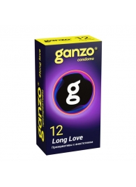 Презервативы с анестетиком для продления удовольствия Ganzo Long Love - 12 шт. - Ganzo - купить с доставкой в Сочи