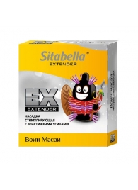 Стимулирующая насадка Sitabella Extender  Воин Масаи - Sitabella - купить с доставкой в Сочи