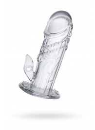 Прозрачная насадка на пенис Uco - 13 см. - A-toys - в Сочи купить с доставкой