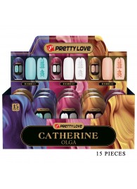 Набор из 15 мастурбаторов Catherine Olga - Baile - в Сочи купить с доставкой
