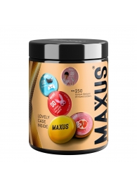 Точечные презервативы MAXUS 2000 Amazing Dots с железным кейсом - 15 шт. - Maxus - купить с доставкой в Сочи