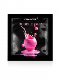 Саше съедобной оральной смазки OraLove с ароматом бабл-гам - 3 гр. - Биоритм - купить с доставкой в Сочи