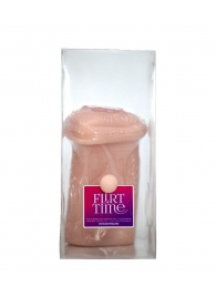 Телесный мастурбатор-вагина с фигурками на поверхности - LOVETOY (А-Полимер) - в Сочи купить с доставкой