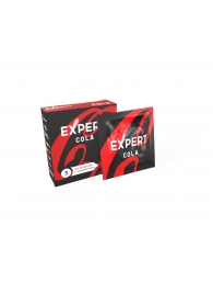 Презервативы с ароматом колы Expert Cola - 3 шт. - Expert - купить с доставкой в Сочи