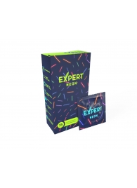 Светящиеся в темноте презервативы Expert Neon - 15 шт. - Expert - купить с доставкой в Сочи