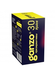 Ароматизированные презервативы Ganzo Juice - 30 шт. - Ganzo - купить с доставкой в Сочи