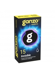 Супертонкие презервативы Ganzo Invisible - 15 шт. - Ganzo - купить с доставкой в Сочи