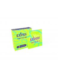 Ультратонкие презервативы Expert Invisible - 3 шт. - Expert - купить с доставкой в Сочи