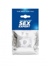 Стимулирующая насадка на пенис с несколькими видами рельефа - Sex Expert - в Сочи купить с доставкой