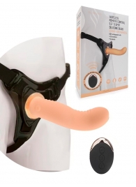 Женский вибрострапон со съемной насадкой и пультом ДУ - Erokay - купить с доставкой в Сочи