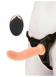 Женский вибрострапон со съемной насадкой и пультом ДУ - Erokay - купить с доставкой в Сочи