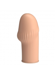 Телесная насадка на пенис Huel - 9 см. - Baile - в Сочи купить с доставкой