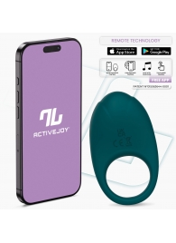 Зеленое интерактивное виброкольцо Ringo - Intoyou - в Сочи купить с доставкой