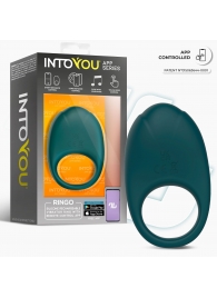 Зеленое интерактивное виброкольцо Ringo - Intoyou - в Сочи купить с доставкой