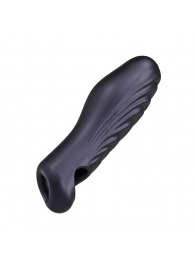 Сливовая силиконовая насадка на пенис с подхватом Manwan Ryzer - Manwan - в Сочи купить с доставкой