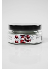 Массажная свеча «Спелая вишня» - 50 мл. - SGAN - купить с доставкой в Сочи