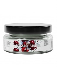Массажная свеча «Спелая вишня» - 50 мл. - SGAN - купить с доставкой в Сочи