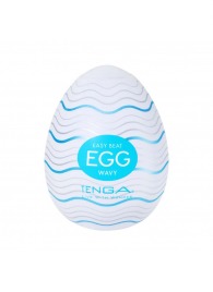 Мастурбатор-яйцо Tenga Egg Wavy - Tenga - в Сочи купить с доставкой