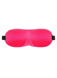 Розовая глухая маска на резинке - Sitabella - купить с доставкой в Сочи