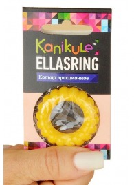 Цветное рельефное эрекционное кольцо Ellasring - Sitabella - в Сочи купить с доставкой
