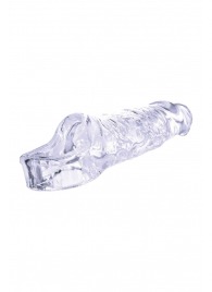 Прозрачная насадка-удлинитель Length Enhancer с подхватом - 16 см. - NMC - в Сочи купить с доставкой