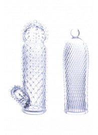 Набор из 2 прозрачных насадок на член Seductive Tickler Sleeves - NMC - в Сочи купить с доставкой