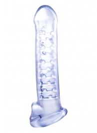 Прозрачная насадка-удлинитель Stretchy Touch - 18 см. - NMC - в Сочи купить с доставкой